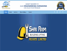 Tablet Screenshot of houseliftingindia.com